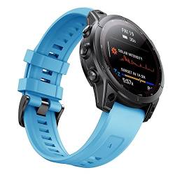 ZEDEVB 22 x 26 mm für Garmin Fenix 6S 6 6X Pro 5S 5 5X Plus Easyfit Uhrenarmband Schnellverschluss Fenix7 7X 3 HR Enduro D2 Epix Gen 2 Armband, 22mm Fenix 7 6 5 S60, Achat von ZEDEVB