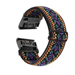 ZEDEVB 26 mm Schlaufen-Nylon-Armband für Garmin Enduro/TACTIX DELTA Uhrenarmband für Garmin Descent MK1 MK2i MK2 Armband, xl, Achat von ZEDEVB