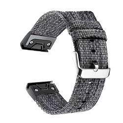 ZEDEVB Uhrenarmband für Garmin Fenix 7 7X 6 6X 6S Pro 5 5X Plus 3 HR 935 Nylon Schnellverschluss Smartwatch Easyfit Armband, For Forerunner 935 945, Achat von ZEDEVB