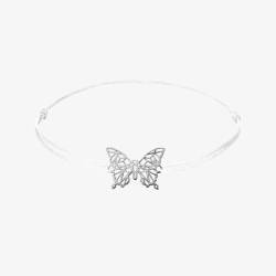 ZILIA Jewelry Armband Butterfly white M von ZILIA