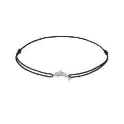 ZILIA Jewelry Armband Delfin black S von ZILIA