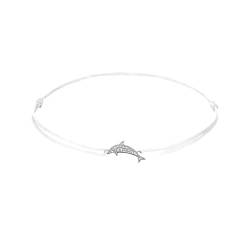 ZILIA Jewelry Armband Delfin white M von ZILIA