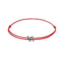 ZILIA Jewelry Japanese Spitz Dog Bracelet red L von ZILIA