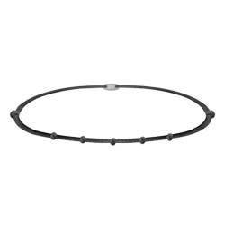 ZILIA 7-Knoten-Kabbalah-Armband – spirituelles Schutzarmband mit schwarzem Faden für positive Energie, Schutz vor bösen Blicken und viel Glück | Ein Glücksgeschenk für Ihre Lieben (Schwarz, 20 cm) von ZILIA