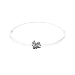 ZILIA Jewelry Maltese Dog Bracelet white L von ZILIA