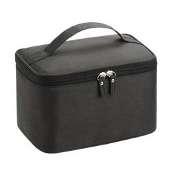 Kosmetiktasche Mädchen Large-Capacity Cosmetic Bag Travel Convenient Toilet Bag Men's Outdoor Travel Storage Bag Waterproof Women Makeup Case(Black) von ZPFDSG