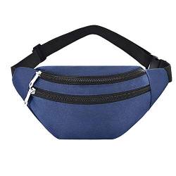 ZXSXDSAX Gürteltasche Oxford Cloth Hüfttasche Männer und Frauen Universal-Fanny-Pack Sport Reise Outdoor-Solid Color Chest Bag(1) von ZXSXDSAX