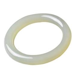 ZYOQYG Natural jade bracelet femmes véritable blanc jade bracelet exquis, tendre et charmant (62) von ZYOQYG