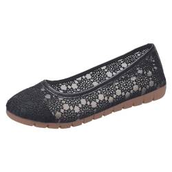 Damen Klassische Ballerinas, Frauen Flats,Moderate Mehrweite Damen Ballerinas Weite H Sportliche Ballerinas Damen von ZZHZGZ