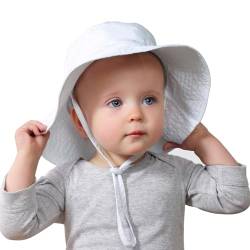 Anglerhut Sonnenhut Baby Uv Schutz 50 Hut Sonnenhut Sterntaler Mädchen Sterntaler Sonnenhut Junge Fischerhut Kinder Hüte Sonnenhut Kinder Sonnenhut Baby Baby Sonnenhut Safari Weiß 48 von Zando