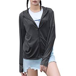 Zip Hoodie Damen Sport Top Damen Uv Shirt Damen Laufjacke Damen Workout Set Damen Gym Oberteil Damen Sport Set Damen Funktionsshirt Damen Langarm Laufjacke Damen Atmungsaktiv Schwarz M von Zando