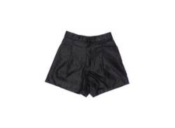 Zara Damen Shorts, schwarz, Gr. 36 von Zara