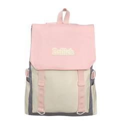 Ästhetischer Rucksack für Damen, Mädchen, Studenten, Schulrucksack, große Kapazität, Rucksack, Laptop-Rucksack, Reiserucksack von Zdprkqzvz