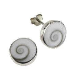 ZEEme Pearls Ohrstecker 925 Sterlingsilber "Muschel" 275220061 von Zeeme Pearls