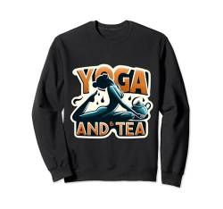 Yoga- und Tee-Enthusiasten Serene Morning Ritual Dressing Sweatshirt von Zen Brew Inspirations Apparels Co.