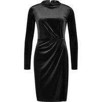 zero Cocktailkleid, Faltenwurf, für Damen, schwarz, 34 von Zero