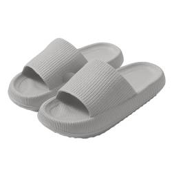 Zihozan Cozislides Original Badeschuhe Damen Herren Kinder Super Weich Schlappi Schlappen rutschfest Badelatschen Sommer Wolkenschuhe Hausschuhe Cozy Slides Plattform Badeschlappen Strand Flip Flops von Zihozan