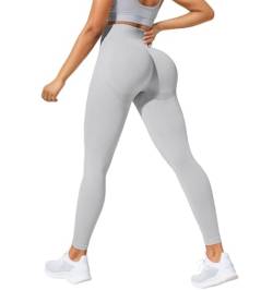 Zilams Scrunch Butt Sport Leggings Damen High Waist Gym Leggins Push Up Blickdicht Booty Leggings Nahtlose Sportleggins Seamless für Yoga Fitness Workout Sporthose von Zilams