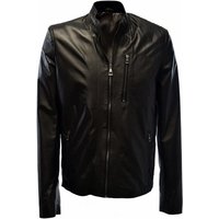 Zimmert Leather Lederjacke Maik cleane Optik, geprägtes Handschuhweiches Lammnappa Leder, Leicht von Zimmert Leather