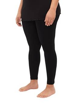 Zizzi Damen große Größen Leggings Nahtlose Basis Gr - Plus Size Damenkleidung 46-48 Black von Zizzi