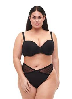 Zizzi Devoted by Damen Große Größen String 2er-pack Gr 44 Black von Zizzi