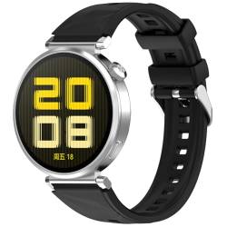 Zohmuly Armband Kompatibel Für HUAWEI WATCH GT 5 Pro 42mm/HUAWEI WATCH GT 5 41mm/HUAWEI WATCH GT 4 41mm,Classic Silikon Ersatz Uhrenarmband Für Huawei Watch GT5 Pro 42mm/GT5 41mm/GT4 41mm Smartwatch von Zohmuly