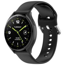 Zohmuly Armband Kompatibel Für Xiaomi Watch 2, Classic Silikon Ersatz Uhrenarmband Für Xiaomi Watch 2 Smartwatch von Zohmuly