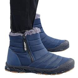 Stiefeletten Damen Schwarz Winter Schneestiefel Damen Elegant Damen Schneestiefel Winterstiefel Warme Gefüttert Winterschuhe Damen Rutschfest Leichte Winter Stiefel Damen Schneestiefel für Damen von Zshosam