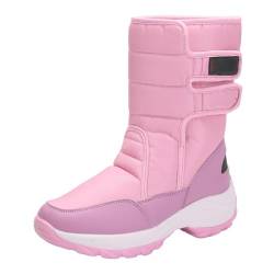 Winterstiefel Damen Gefüttert Winterschuhe Warm Gefüttert Winterschuhe Damen Schneestiefel Wasserdichte Herren Damen Gefüttert Winterschuhe rutschfest Wasserdicht Leichte Winter Western Stiefel Damen von Zshosam