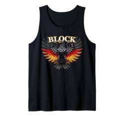 Block Nachname Familienname Surname Family Last Name Tank Top von Zuname Family Name Merch Apparel Tees And Stuff