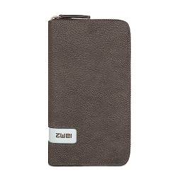 ZWEI Damen M.Wallet Reisezubehör-Brieftasche, Nubuk-Stone von Zwei