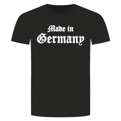 Made In Germany T-Shirt - Deutschland Demonstration Rechts Links Anti Schwarz XL von absenda