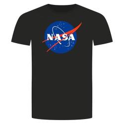 NASA Insignie Meatball T-Shirt - National Aeronautics and Space Administration Schwarz XL von absenda