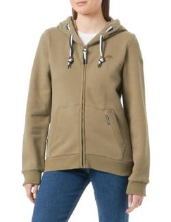 acalmar Damen Sweatjacke, Oliv, 46 von acalmar