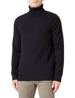 acalmar Men's Rollkragenpullover, Schwarz, Medium von acalmar