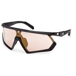 adidas eyewear - SP0054 Mirror Cat. 2 + Spare Lens Cat. 0 - Fahrradbrille weiß von adidas Eyewear