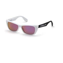 adidas Originals Damen OR0027 Sonnenbrille, Bianco/Nero, Taglia Unica von adidas Originals