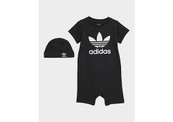 adidas Originals Jumpsuit and Beanie Gift Set Infant - Damen, Black von adidas Originals