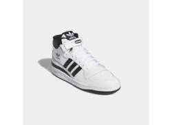 Sneaker ADIDAS ORIGINALS "FORUM MID" Gr. 45, schwarz-weiß (cloud white / core black cloud white) Schuhe von adidas originals