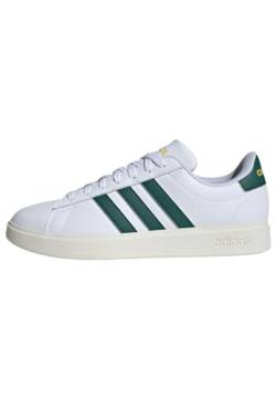 adidas Grand Court Cloudfoam Comfort Schuh, Obermaterial aus Synthetik, Weiß von adidas