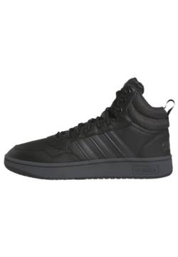 adidas Herren Hoops 3.0 Mid Lifestyle Basketball Classic Fur Lining Winterized Shoes Sneaker, core Black/Carbon/FTWR White, 40 2/3 EU von adidas