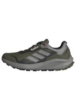 adidas Herren Terrex Rider Trail Running Shoes Trailrunning-Schuhe, Olive Strata/Solid Grey/Orange, 46 EU von adidas