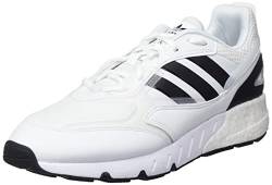 adidas Herren ZX 1K Boost 2.0 Sneaker, Cloud White/Core Black/Cloud White, 43 1/3 EU von adidas