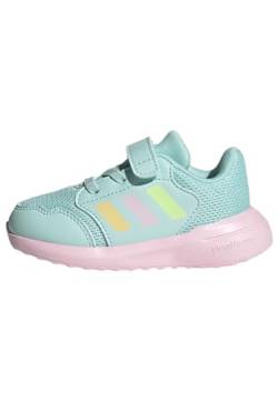 adidas Jungen Unisex Kinder TENSAUR RUN 3.0 SHOES INFANTS Nicht-Fußball-Halbschuhe, Aqua/Orange Tint/Clear Pink, 20 EU von adidas