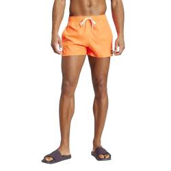 adidas Solid CLX Swimshorts Badeshorts Badehosen (DE/NL/SE/PL, Alphanumerisch, M, Regular, Regular, orange) von adidas