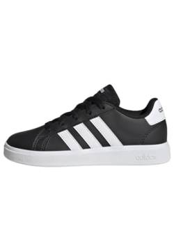 adidas Grand Court Lifestyle Tennis Lace-Up Shoes Tennisschuhe, Core Black/Cloud White/Core Black, 33 EU von adidas