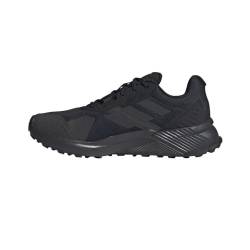 adidas Herren Terrex Soulstride RAIN.RDY Trail Running Shoes, Carbon Black/Carbon/Grey SIX, 40 2/3 EU von adidas