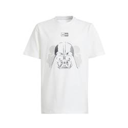 adidas x Star Wars Graphic T-Shirt, Baumwolle, Weiß von adidas