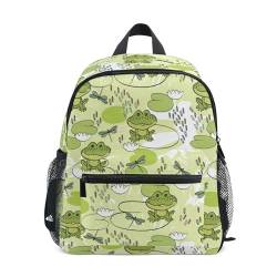 Jungen Mädchen Kleinkind Rucksack Kind Schultaschen, Sonnenblumen Blumen Kinder Mini Kawaii Rucksäcke Rucksack Kleine Büchertasche Kinderrucksack mit Brustgurt Namensschild, Cartoon 057, Einheitsgröße, Kinderrucksack von alaza