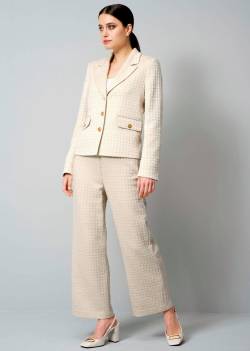 Blazer in Boucléqualität von alba moda